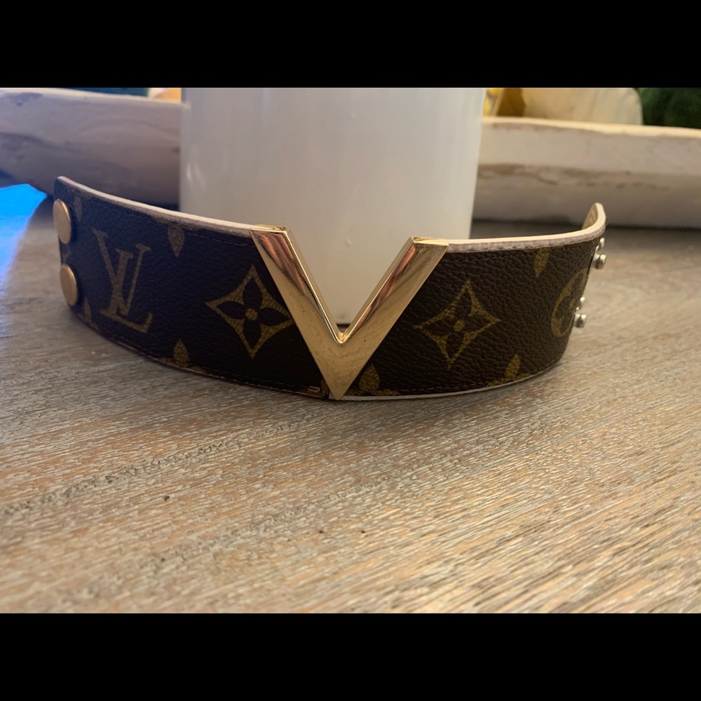 Revamped Louis Vuitton bracelet/cuff